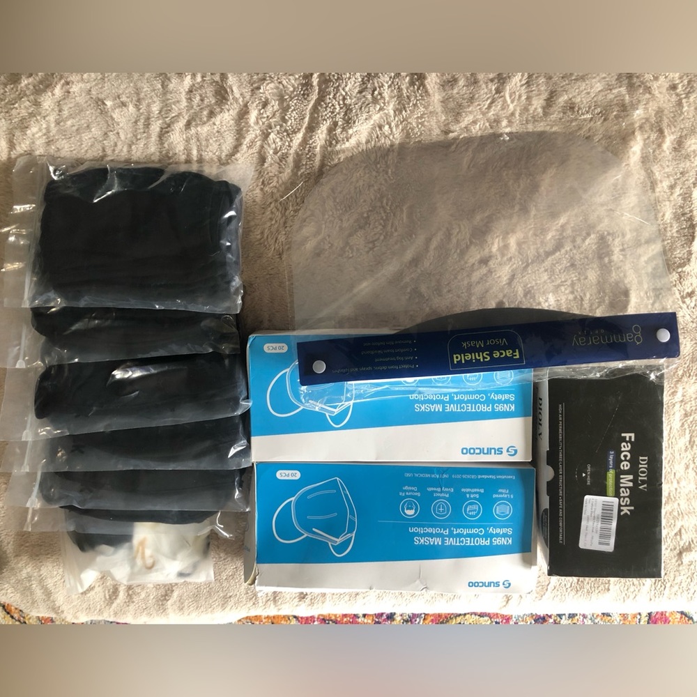 Disposable and reusable masks